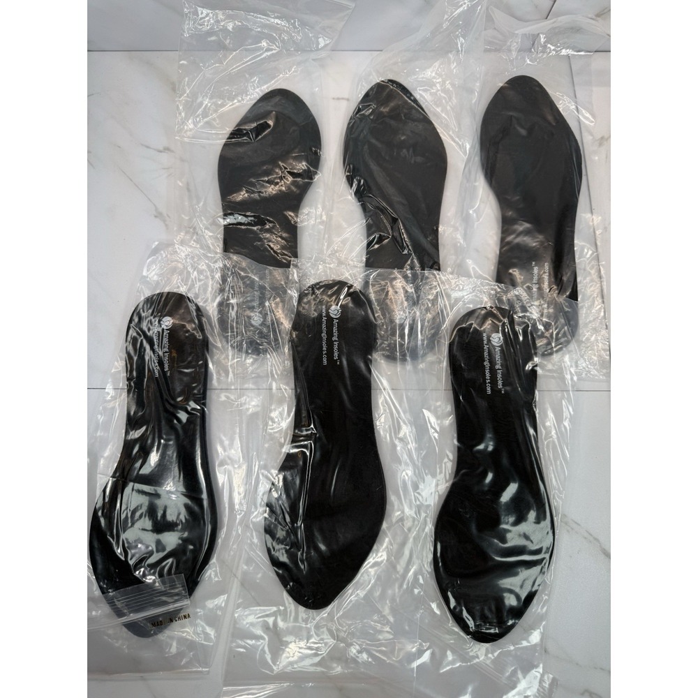 Lot Of‎ 6 Pairs✨Amazing Insoles✨Superior Therapeutic Massaging Insoles✨W 5-6.5✨